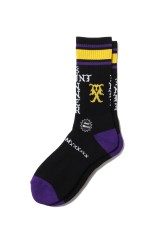 SOCKS / SINNER / BLACK+PURPLE (SM-HR1-0000-111)