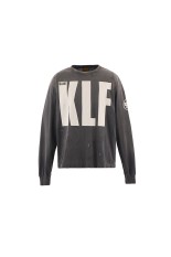 KLF_LS TEE / WHITE KLF / BLACK (SM-HR1-0000-C03)