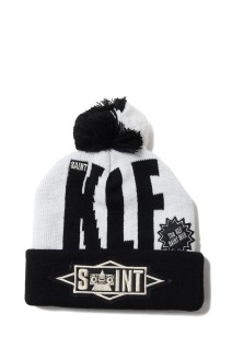 KLF_KNIT CAP / KLF / WHITE (SM-HR1-0000-C13)