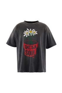DLS_SS TEE / DE LA SOUL / BLACK (SM-HR1-0000-C18)