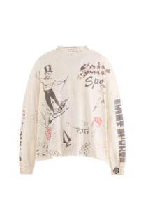 ALX_LS TEE / DRAWING / WHITE (SM-HR1-0000-C30)