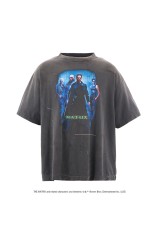 MTRX_SS TEE / THE MATRIX GREEN LOGO / BLACK (SM-HR1-0000-C42)