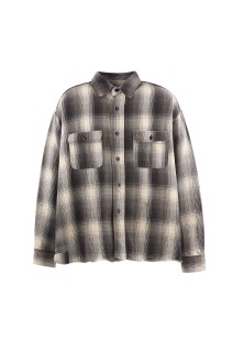 BB_FLANNEL SHIRT / CHECK / BLACK (SM-HR1-0000-C52)