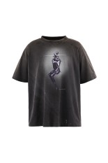 SRYM_SS TEE / MASK / BLACK (SM-HR1-0000-C75)