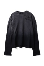 FADE DAMAGE LS TEE / BLACK (BR25AW-C5003)