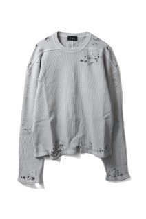 FADE DAMAGE LS TEE / GREY (BR25AW-C5003)