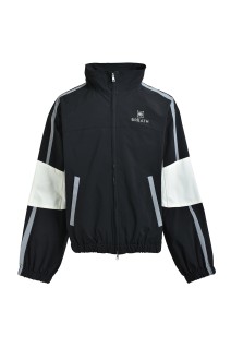 CREST LOGO WARM UP JACKET / BLACK (BR25AW-O0011)