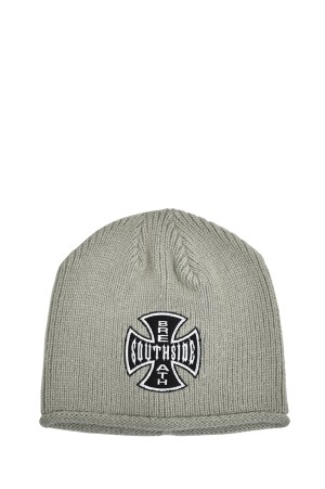 SOUTHSIDE CROSS DAMAGE BEANIE / DUST (BR25AW-AC8006)