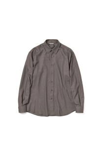 SUPER LIGHT WOOL SHIRT - TOP BROWN (A25AS04OS)