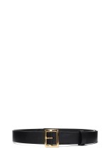 SQUARE BUCKLE BELT - BLACK (A00B07RP)