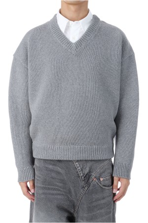 BOUNCE FUSION KNIT PULLOVER - GREY (25AW67KN196)