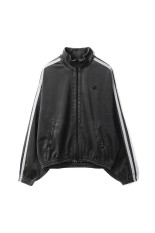 FADED BLACK TRACK JACKET - GREY (25AW27BL239)