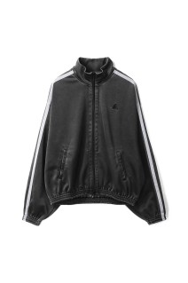 FADED BLACK TRACK JACKET - GREY (25AW27BL239)