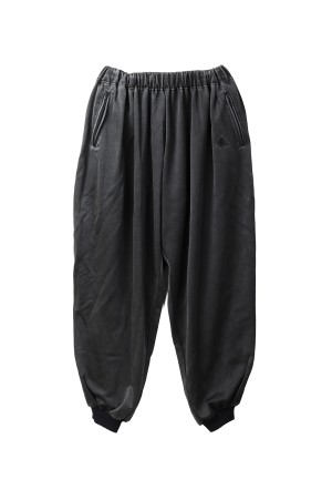 FADED BLACK TRACK PANTS - GREY (25AW27PT324)