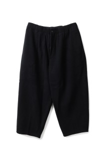 WOOL DARTS PANTS - BLACK (25AW_27_1006SSPT01)