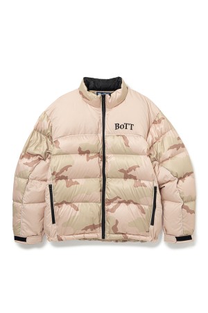 B Logo Down Jacket - Camo
