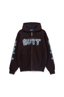 BANG! Logo Zip Hoodie - Brown