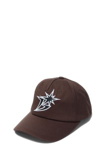 B Logo 5-Panel Cap - Brown