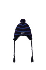 Tassel Pom Beanie - Navy