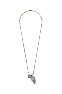 Key Charm Necklace - SILVER (G15AC211)