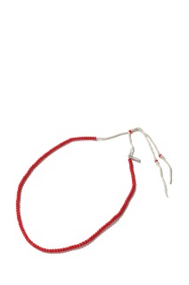 Glass Beaded Necklace - RED (G15AC216)