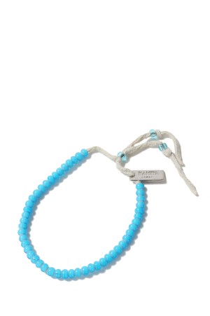 Glass Beaded Bracelet - AQUA (G15AC217)