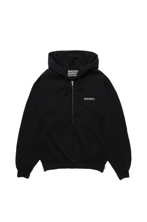 HEAVY WEIGHT FULL ZIP HOODED SWEAT SHIRT / GRAY (25FWE-WMC-SS01)