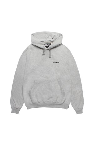 HEAVY WEIGHT PULLOVER HOODED SWEAT SHIRT / GRAY (25FWE-WMC-SS02)