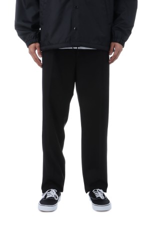 PLEATED TROUSERS ( TYPE-2 ) / BLACK (WMGP-WMP-TR01)