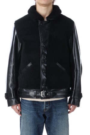 HORSE GRIZZLY JACKET VINTAGE W / BLACK