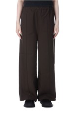 Pintuck Wide Pants - BROWN (62520730)