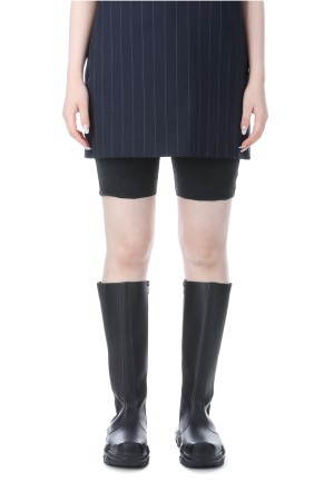 Rib Biker Pants - CHARCOAL GRAY (62520717)