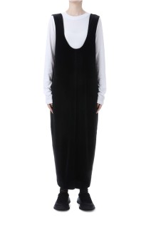 Velour Uneck Onepiece - BLACK (62520314)