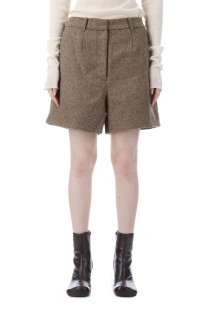 Herringbone Short Pants - BEIGE (62520728)