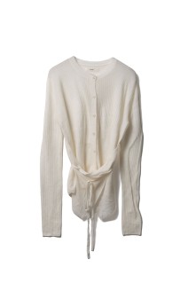 Wool Cachecoeur Cardigan - IVORY (62520502)