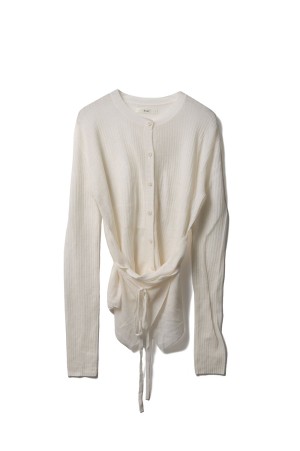Wool Cachecoeur Cardigan - IVORY (62520502)