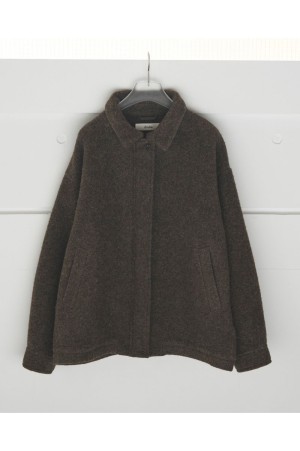 Sliver Zip Blouzon - BROWN (62520201)