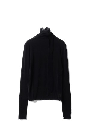 Velour Tie Tops - BLACK (62520601)