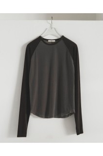 Sheervelour Baseball T-shirts - BROWN (62520605)