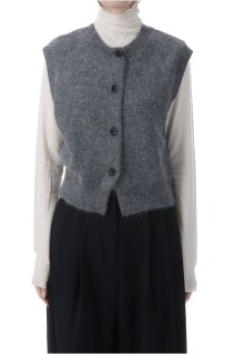 Crewneck Botton Vest - GRAY (62520538)