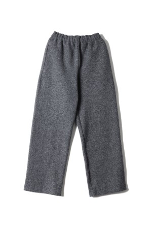 Wool Drawstring Pants - GRAY (62520725)