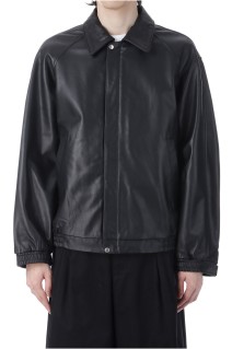 LEATHER BROUSON - BLACK (253-60408)