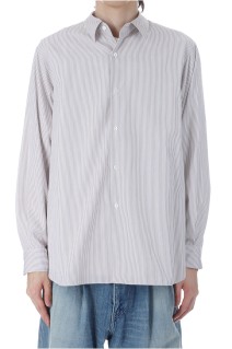 CANCLINI FRENCH FRONT L/S SHIRTS - BROWN (253-60301)