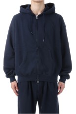 JUMBERCA ZIP UP HOODIE - NAVY (253-60102)