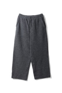 WOOL FLEECE PANTS - GRAY (253−60509)