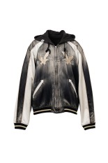REVERSIBLE SOUVENIR JACKET - BLACK (J15BL143)