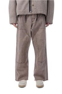 TUCK PANTS - BROWN (2252-CP71-038)