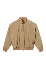 x BARACUTA REVERSIBLE HARRINGTON JACKET - TAN (2252-BL80-045)