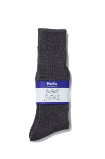 BAGGY SOCKS - HEATHER GRAY (22SMSIT01)