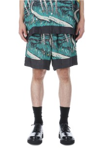 Rayon Easy Shorts / Black (CTE-25S127)